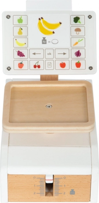 Wooden Weighing Scale for Kids