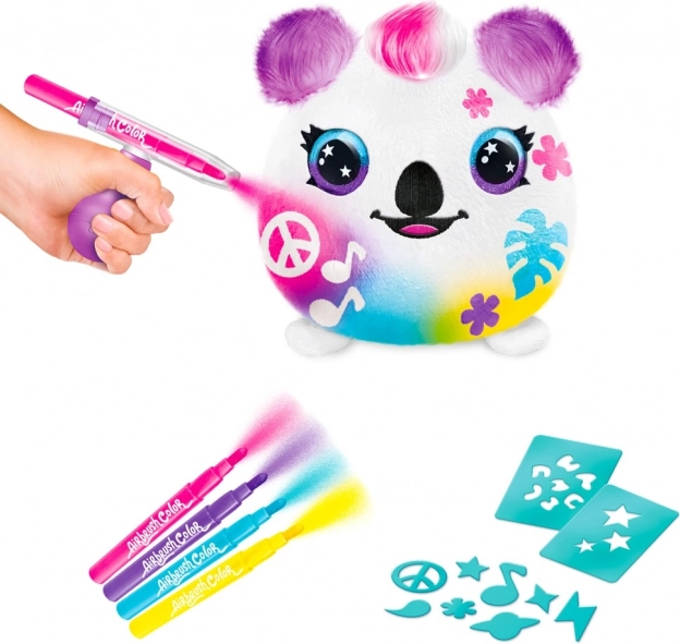 Kit creativo con aerografo Squish Pals Paint Can