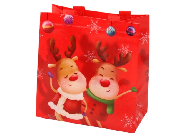 Red Reindeer Gift Bag