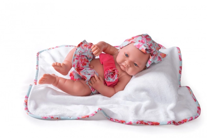 Realistic Baby Doll with Vinyl Body - 42 cm