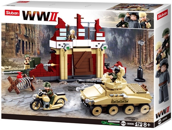 Sluban WW2 Battle of Stalingrad Set