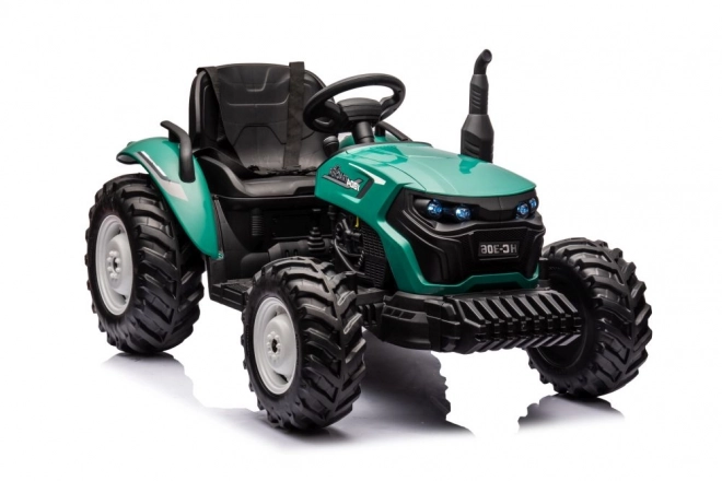 Dark Green 24V Ride-On Tractor