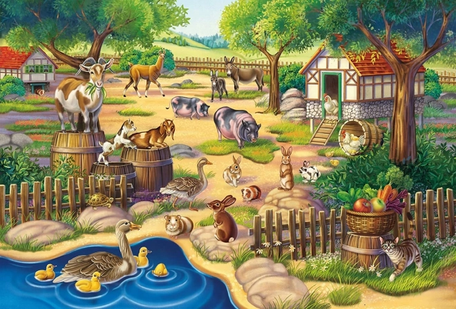 Schmidt My Favorite Animals Puzzle Set