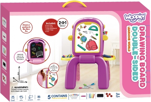 Double-sided 2-in-1 Board for Drawing