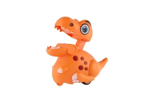 Plastic Push And Go Dinosaur Toy