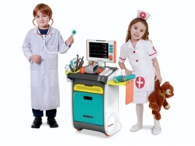 Medical Playset Toy Doctor Trolley