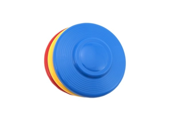 Flying Disc Plastic 23cm Assorted Colors