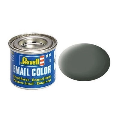 Olive Grey Matte Email Color