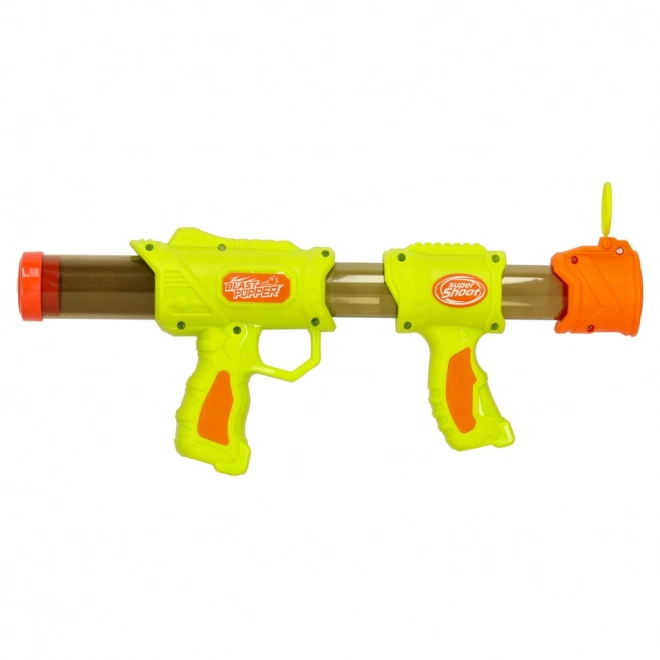 Green toy gun rifle with bullets 2 in 1