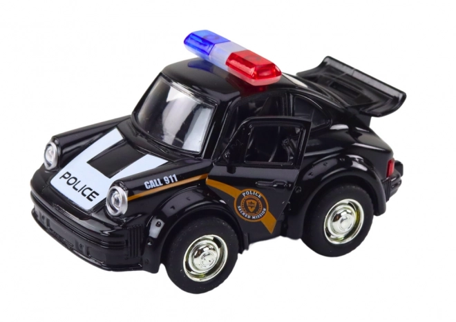 Classic Police Car with Lights and Sounds