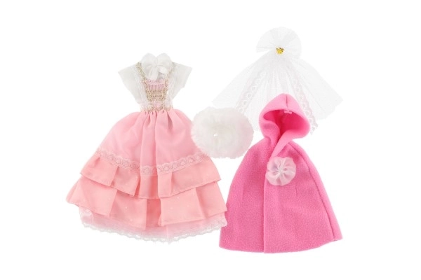 Doll Dress Set with Accessories