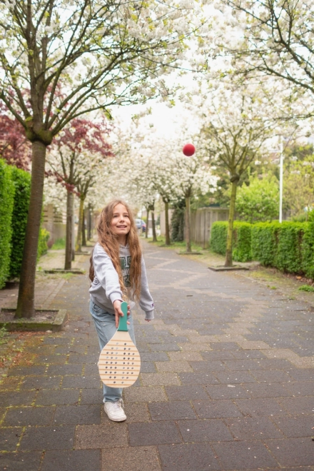 Wooden Tennis Racket Set