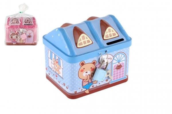 Tin House Piggy Bank