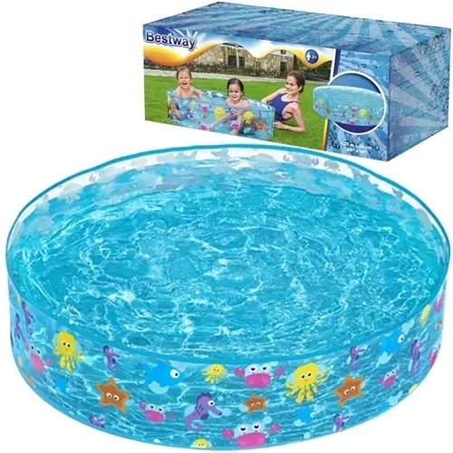 Inflatable Children's Garden Pool with Sea Animals