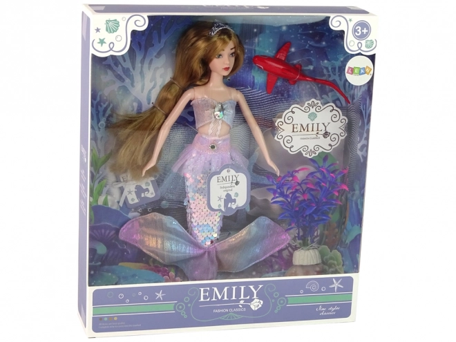 Emily Mermaid Doll Set with Accessories