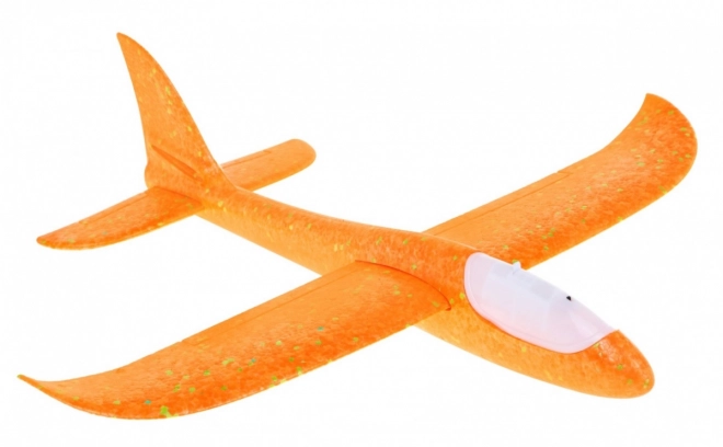 Styrofoam Airplane Toy with Light for Kids