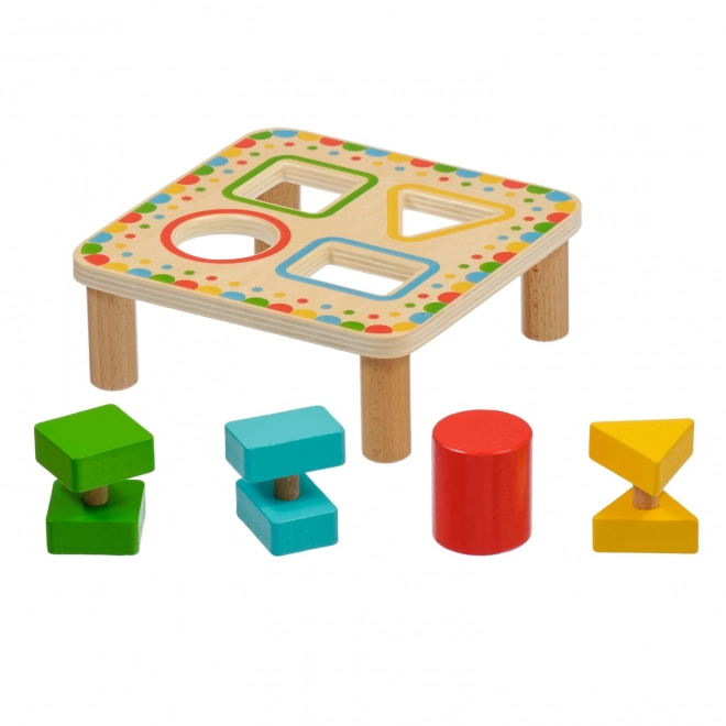 Shape Sorting Wooden Puzzle by Lucy & Leo