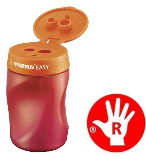 Stabilo Easy Sharpener for Right-Handers Orange