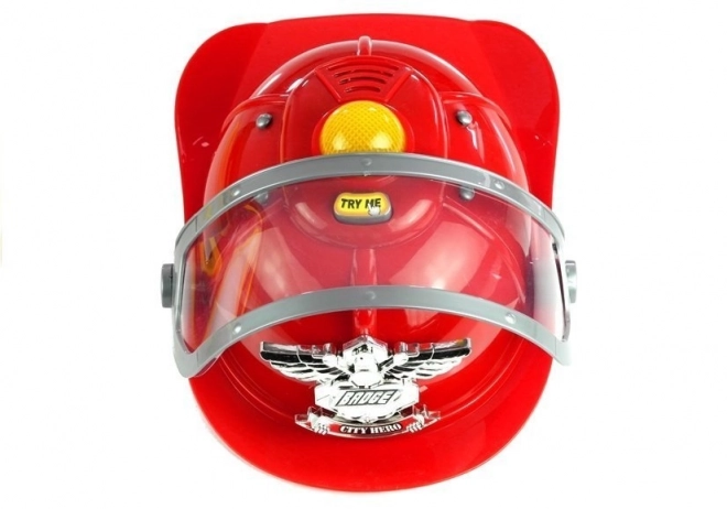 Firefighter Set for Kids with Helmet and Accessories