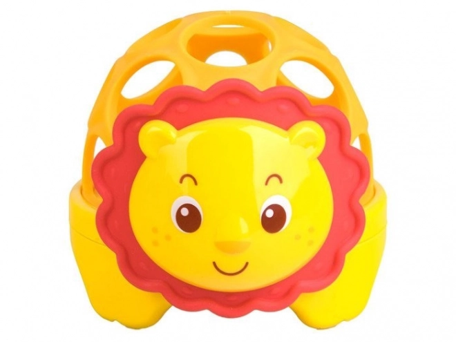 Soft Safari Animal Rattle Toy