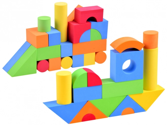 Soft Colorful Foam Blocks Set