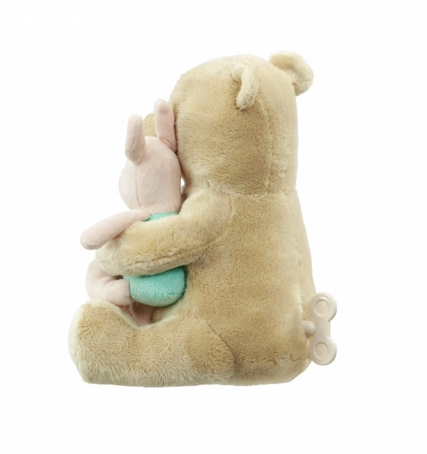 Rainbow Winnie-the-Pooh and Piglet Plush Toy with Sound