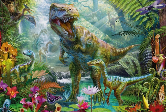 Four different dinosaur themes