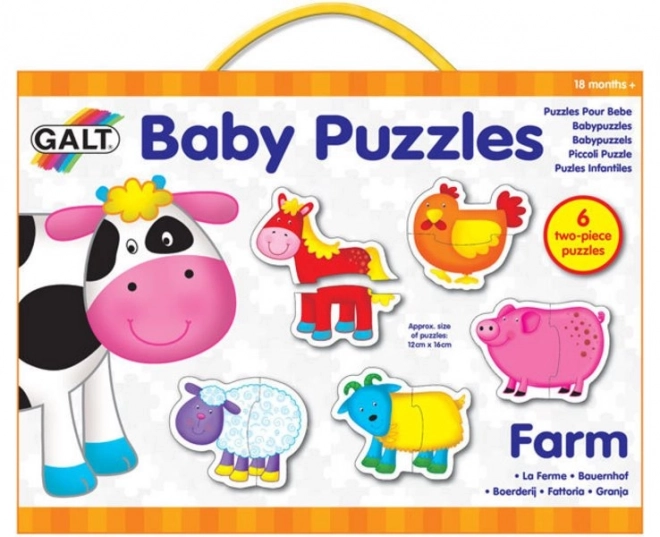 Galt Baby Farm Animal Puzzle