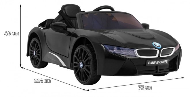 BMW I8 na akumulátor čierny