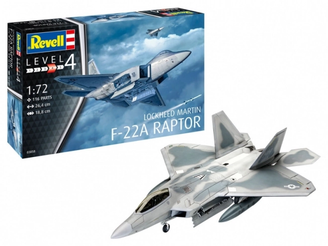 Plastic Model Lockheed Martin F-22a Raptor