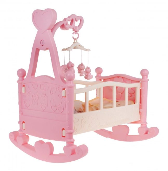 Cradle Toy Set with Accessories for Dolls