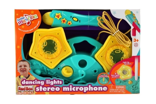 Karaoke Microphone with Lights and Sound