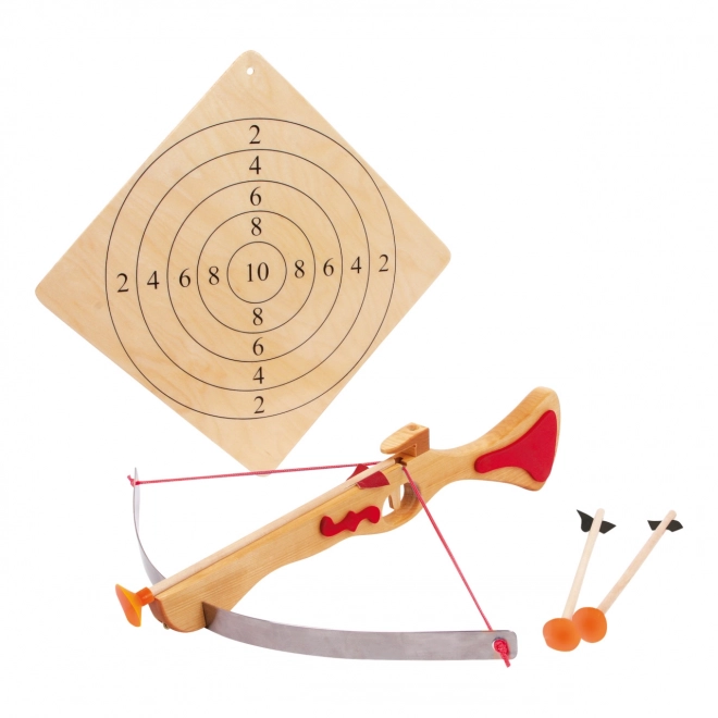 Large Bow with Arrows and Target