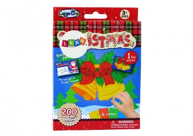 DIY Colorful Holiday Mosaic Craft Kit