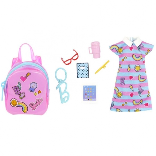 Barbie Fashion Set with Bag and Accessories