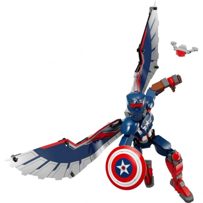 Lego Marvel Captain America Wings Figure