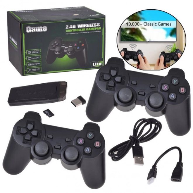 Retro Gaming Console HDMI Set with Over 20,000 Games and 2 Wireless Controllers