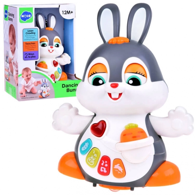 Interactive Dancing Bunny Toy for Crawl Learning