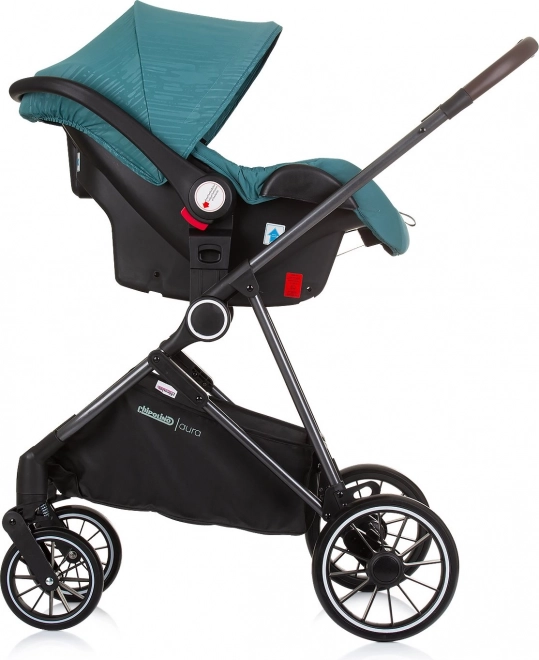 Chipolino Aura 2-in-1 Stroller Teal