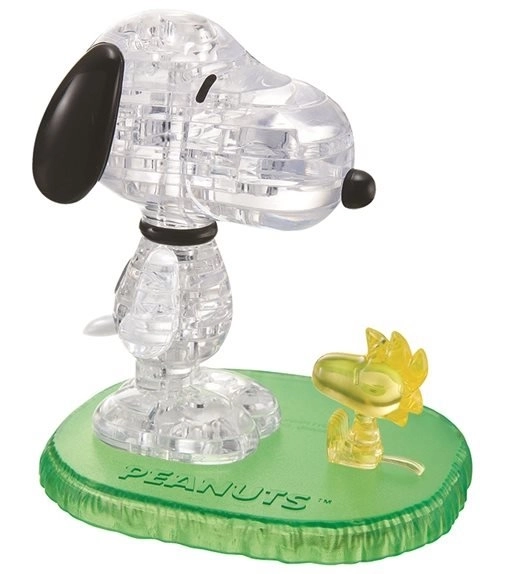 3D Crystal Puzzle Snoopy and Woodstock