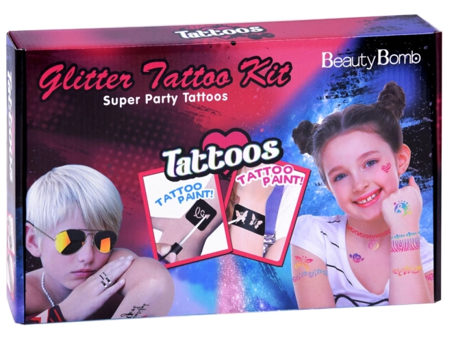 Glitter Tattoo Kit for Kids