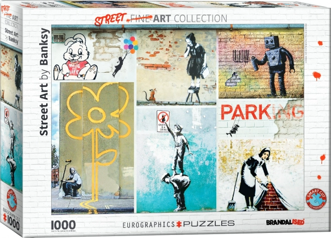 Eurographics Banksy Puzzle 1000 Pieces