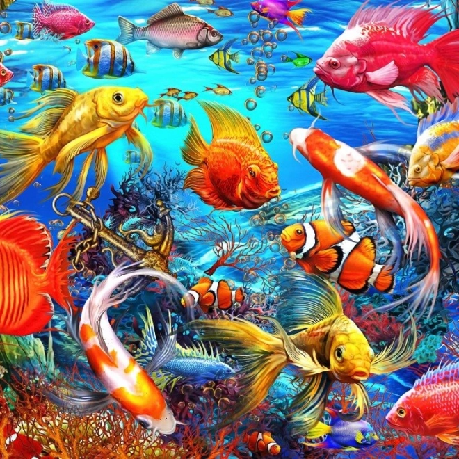 Puzzle Pesci tropicali 1500 pezzi