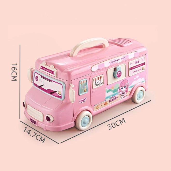 WOOPIE Camper per bambole 2 in 1 Casa XXL