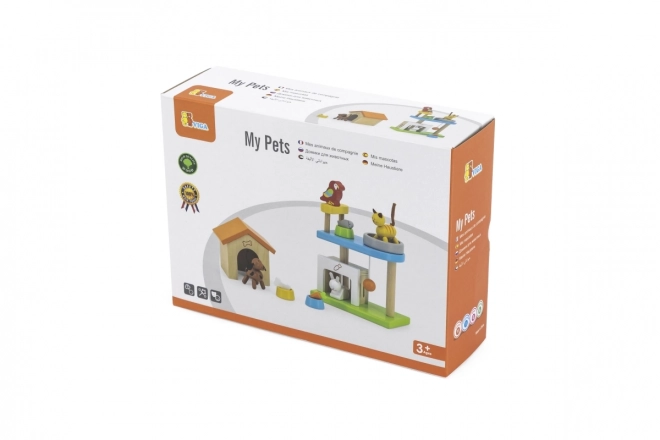 Wooden Animal Play Set