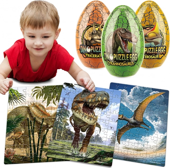 National Geographic Stegosaurus Double-Sided Puzzle Egg