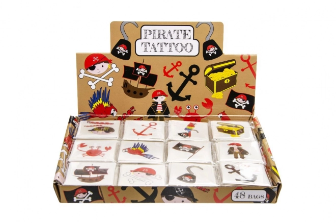 Pirate Tattoos Set