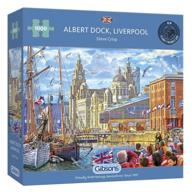 Gibsons Albert Dock Liverpool 1000 Piece Puzzle