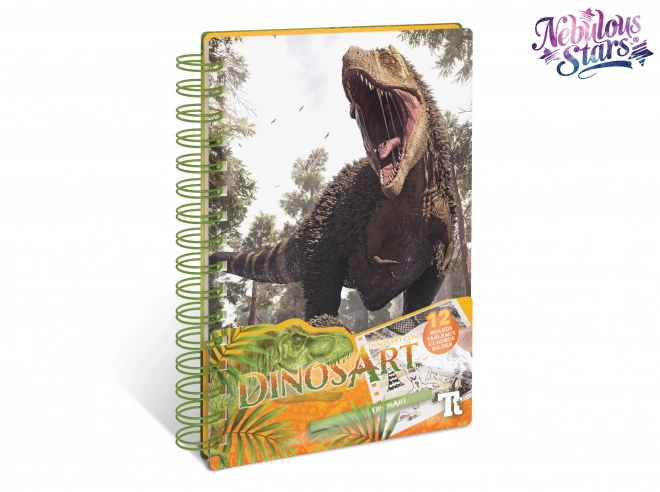 Dinosaur Art Foil Coloring Kit