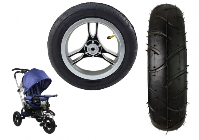 Rear Wheel with Inflatable Tire for PRO700